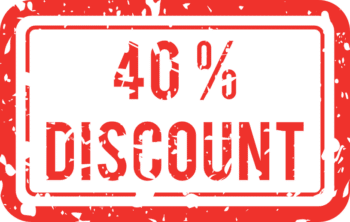 40% Discount US LLC Stempel